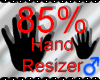 *M* Hand Scaler 85%