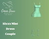 Sixxx Mint Dress Couple