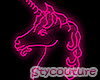 Unicorn LED pink