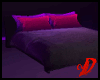 Dark Pink Purple Bed
