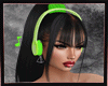 〆 Green Headphones
