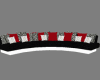 B/W/R ZEBRA SECTIONAL