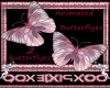 pink animated butterflys