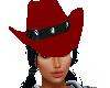 CRF* Dark RedCowgirl Hat