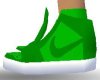 {SQ}Green Nikes