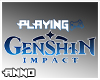 Playing Genshin Impact