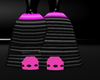 Blk & Pink Monster Boot