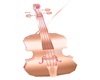 Satin Pink Violin