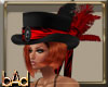 Black Red Feather Med
