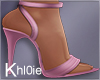 K Love me pink heels