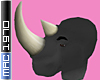 Female Rhino Head Dark