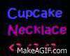 3D Cupcake Necklace