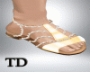 Sandal / Golden