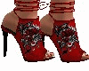 Heels&High red rose