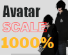 Scaler 1000% Avatar