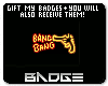 Bang Bang Neon Badge