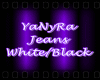 IYIJeans White/Black