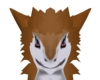 F red sergal head
