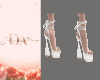 D WHITE SANDAL