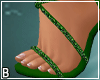 Emerald Diamond Heels