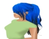 -NBN- Blue Blk Rave Hair