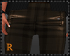 Plaid Leather Brown