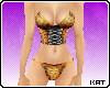 [K] Leopard Corset