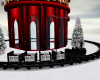 Christmas room w/train