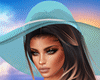 Tropical Blue Hat