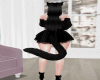 black cat  tail