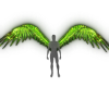 ☢ F Wings Green
