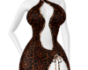 Leopard Cutout Dress