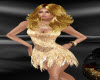 Gold Feathers Mini fring