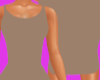 Kids Nude Bodycon Dress