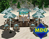 Outdoor Dancing Food Bar