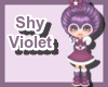 Tiny Shy Violet 2