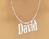 david necklace male