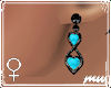 !Eros' Earrings Turquois