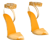 Danielle Orange Heels