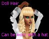 ~K~Kat's Blond Doll Hair