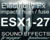 ESX1-27 SOUND EFFECTS