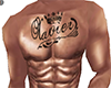 Tattoo chest Xavier+crown
