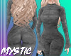 Grey Suede Jumpsuit MB