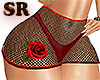 Red Roses mesh girl