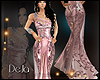 rD glam gown rose