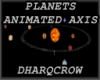 PLANETS ANIMATED AXIS