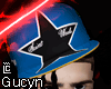 cap blue y2k stars