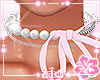 Pearl Choker Pink