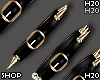 L Bracelets Spiker Gold