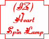(IZ) Heart Spin Lamp